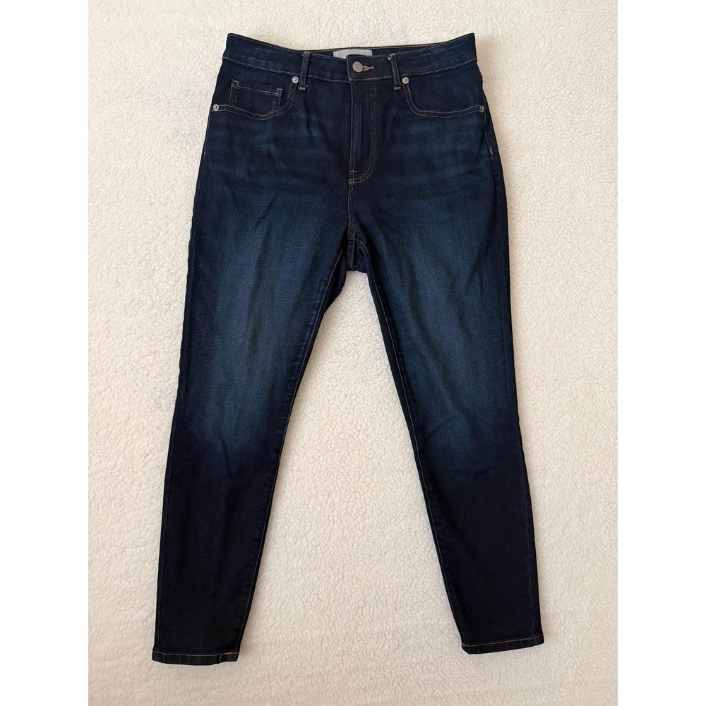 Everlane The Curvy High Rise Skinny Jeans Womens 30 Blue High Rise Stretch